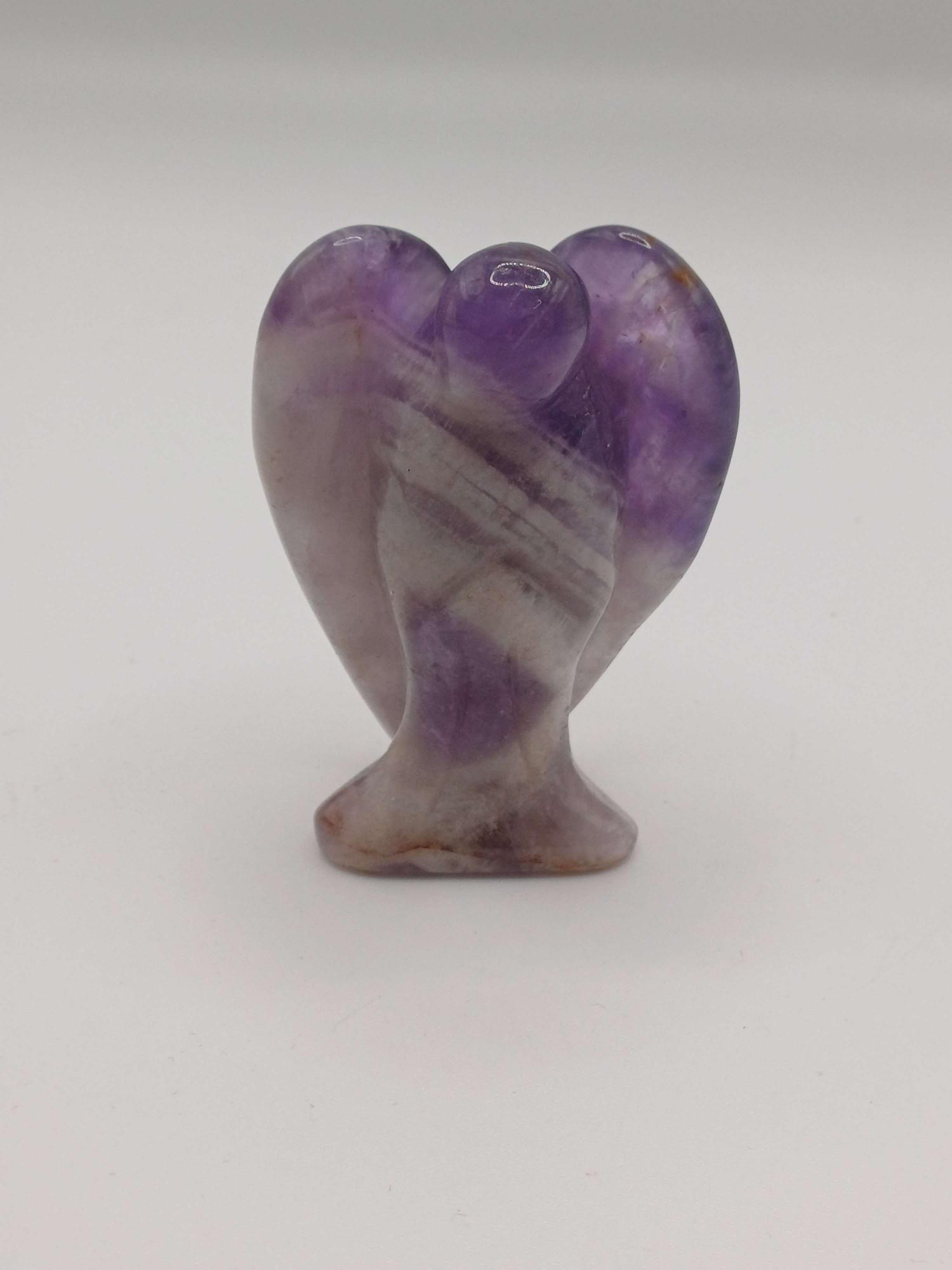Amethyst Crystal Angel Fugurine
