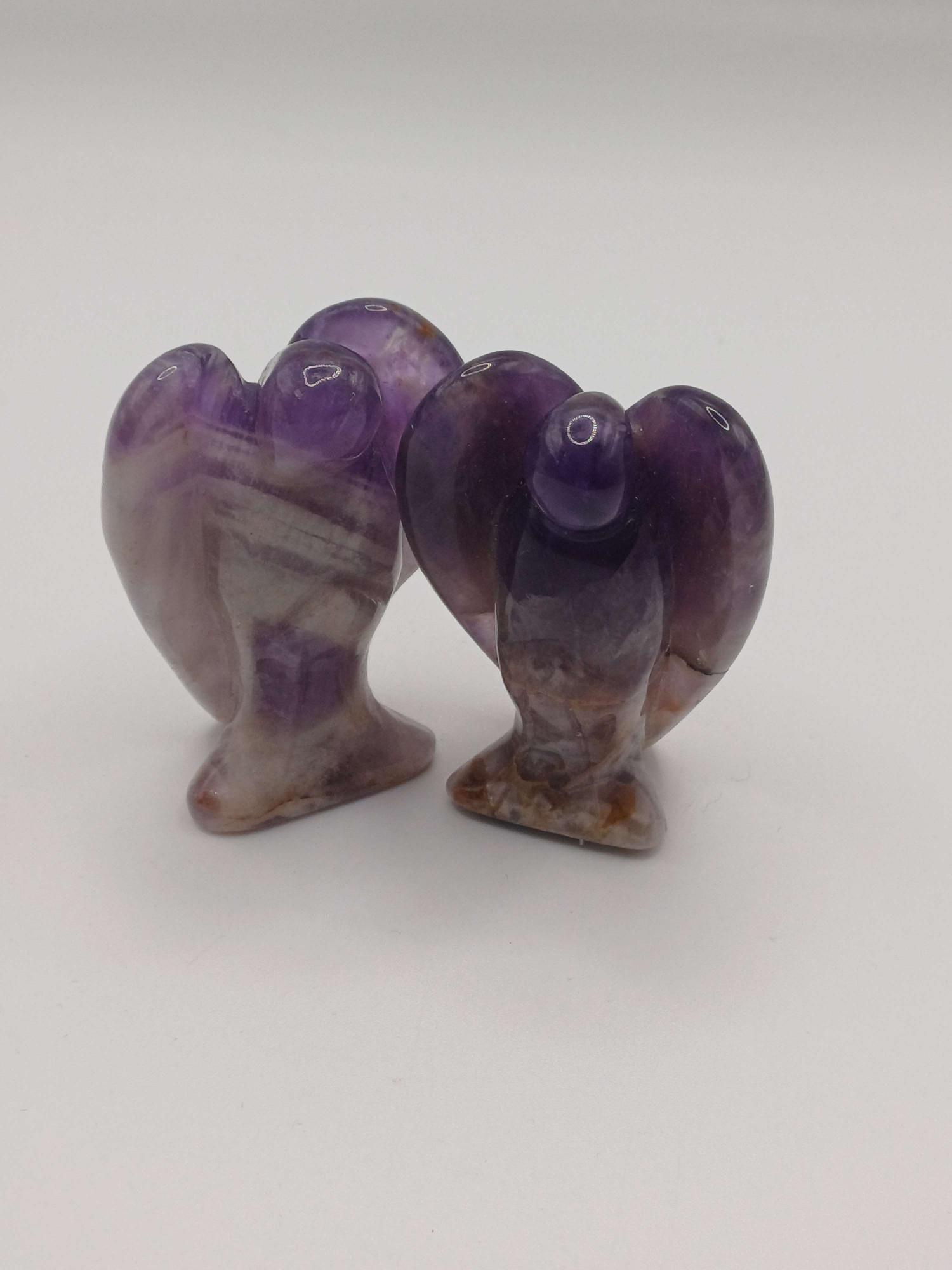 Amethyst Angel Fugurines