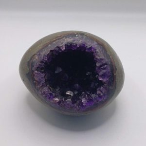 Deep Purple Amethyst Cluster Egg