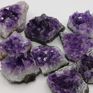Mini Purple Amethyst Crystal Clusters