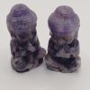 Amethyst Buddha Figurines