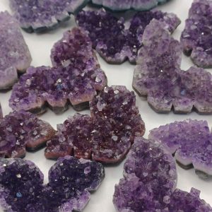 Amethyst Crystal Butterfly Clusters