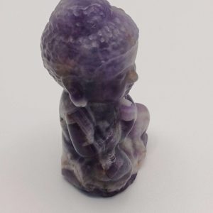 Amethyst Crystal Buddha Figurine