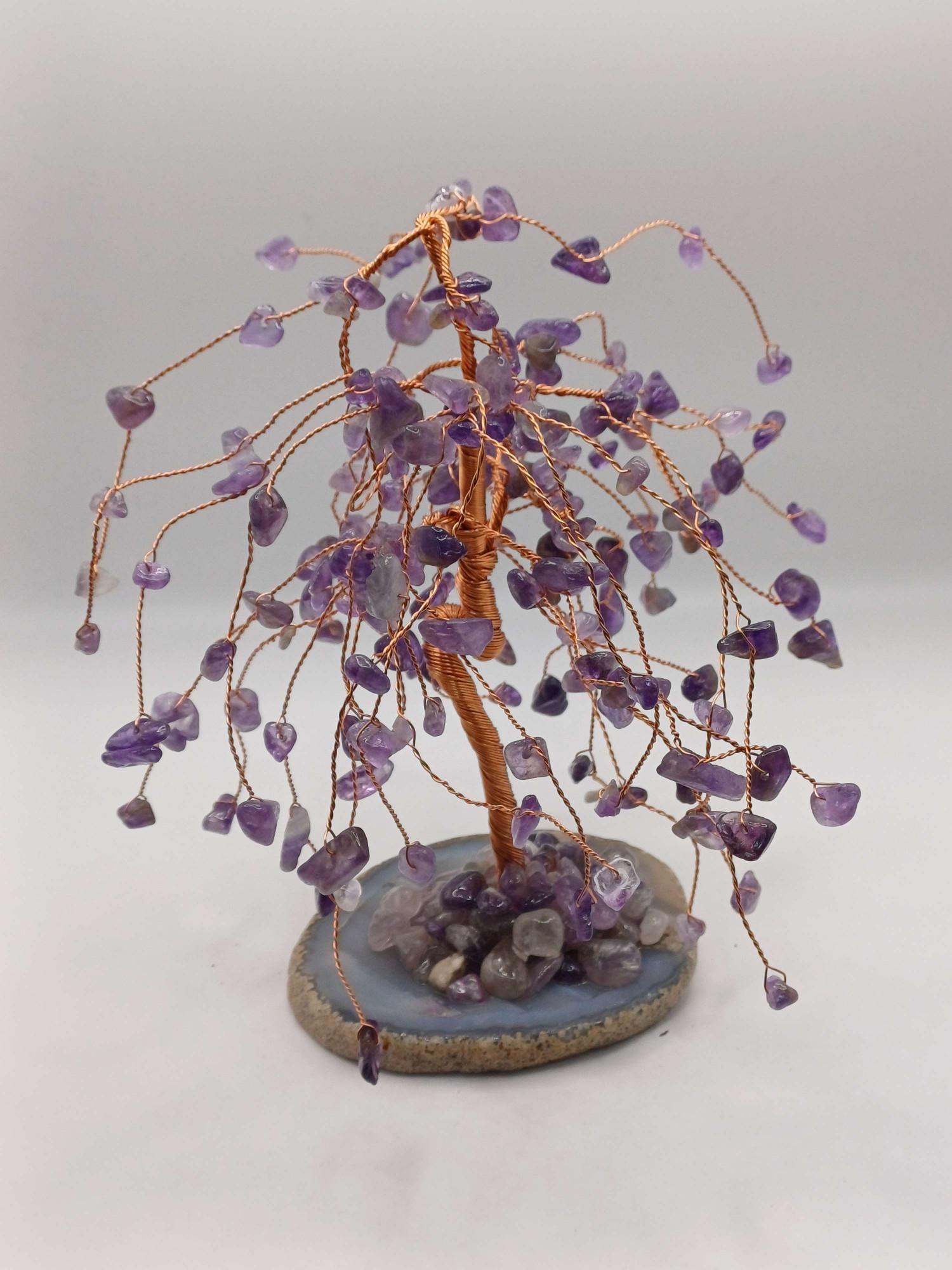 Amethyst Crystal Willow Tree of Life