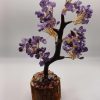 Large Amethyst Tree of Life with Wooden Base