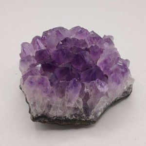 Large Amethyst Crystal Cluster - Lavender