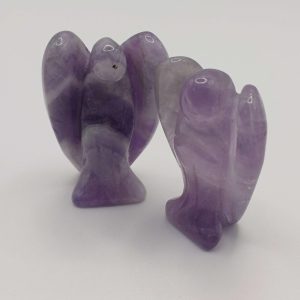 Small Amethyst Angel Figurines